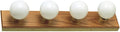 Design House 500207 4-Light Vanity Strip Light Contemporary Dimmable by DesignHouse