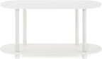 Furinno Turn-N-Tube No Tools Modern Oval Side Table - Image 6
