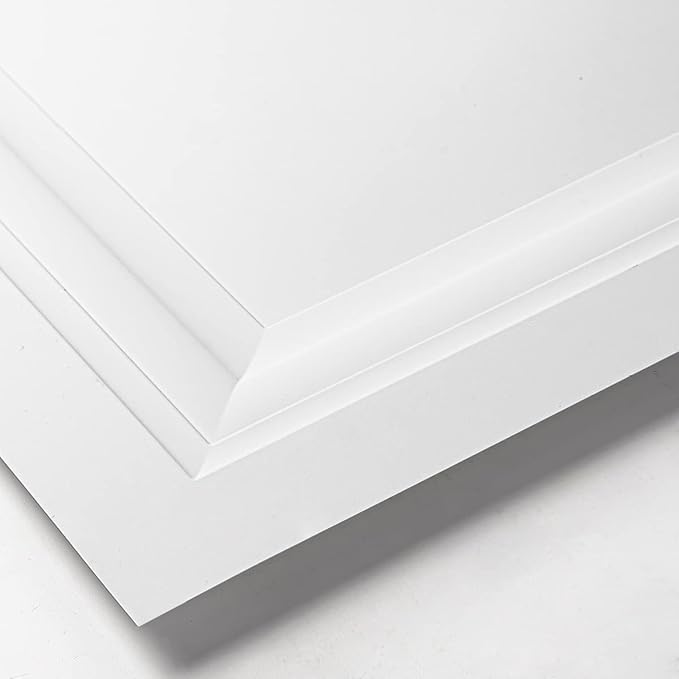 Art3d 12-Pack Square Drop Ceiling Tile 2ft x 2ft in White, PVC Ceiling Panel 24 - Image 6