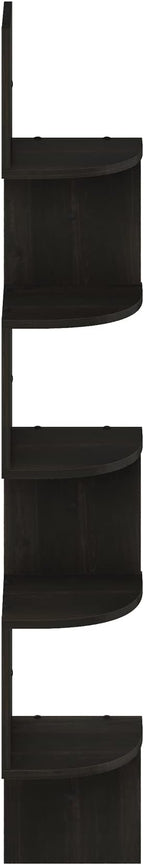 Furinno Rossi 5-Tier Floating Corner Shelf - Image 6
