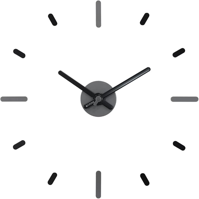 Presentime & Co Large Frameless DIY Wall Clock by Presentime