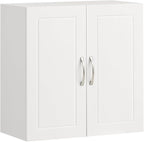 SoBuy Kitchen Wall Cabinet for Laundry Room, Medicine Cabinet for Bathroom by Haotian