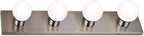 Design House 519298 Contemporary 4-Light Indoor Vanity Light Dimmable by DesignHouse