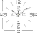 VANGOLD Design framless Clock for Kitchen - Image 3