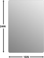 Frameless Mirror, Rectangle Bathroom Mirror - Image 4