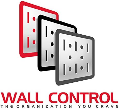 Wall Control 30-P-3232W White Metal Pegboard Pack - Image 7