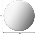 Better Bevel Frameless Round Mirror - Image 10