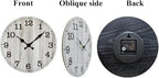 Wall Clock, Modern Wall Clocks Battery Operated, Silent Non Ticking Clock - Image 4