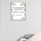 Inspirational Wall Art Motivational Painting Wall Decor - Image 7