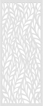 15 3/8"W x 39 3/8"H x 3/8"T Ortonville Decorative Fretwork Wall Panels in - Image 2