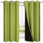 NICETOWN 100% Blackout Short Curtains by NICETOWN