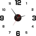 3D DIY Luminous Dial Acrylic Frameless Silent Wall Clock by Irishom