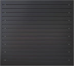 NeatiEase Slatwall Panel Wall Storage Systems, 4 x 4ft Slat Wall Paneling by NeatiEase