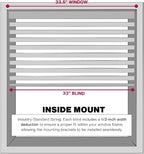 Lotus & Windoware Cordless Mini Blind, Window Blinds - Image 4