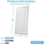 Art3d Drop Ceiling Tiles, 24x48in. White, Polyvinyl Chloride, Glue Down - Image 4