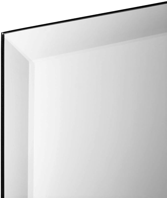 Better Bevel 12" x 48" Frameless Full-Length Rectangle Mirror | 1" Beveled Edge - Image 4