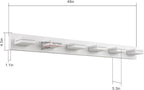 SineRise LED Modern Bathroom Vanity Light Fixtures, Matte White Modern Acrylic - Image 3