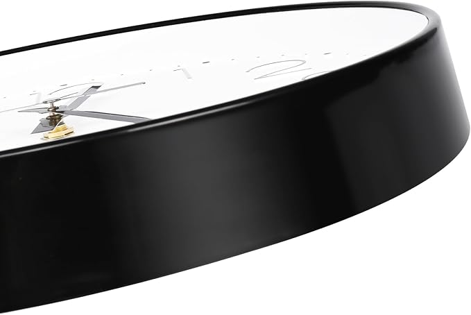 Wall Clock 12 Inch Silent Non-Ticking Modern Wall Clocks Battery Operated - Image 6