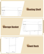 Towel Racks for Bathroom Wall Mounted - Image 5