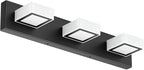 Ralbay Black Bathroom Vanity Lights 24inch Metal Acrylic LED Modern Bathroom - Image 9