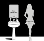 LED Bathroom Mirror, 16 x 24 Inch Anti-Fog Bathroom Mirror - Image 5