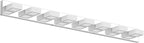 Ralbay 52" Modern Chrome Vanity Lights 8 Lights Acrylic Stainless Steel LED by RalbayLighting