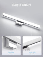 Combuh LED Vanity Lights Bar 24 Inch Bathroom Light Fixtures 14W IP44 Over - Image 4