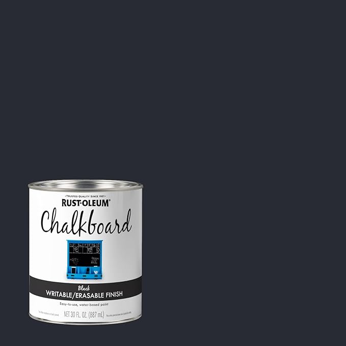 Rust-Oleum 206540 Chalkboard Brush-On Paint, 30 oz - Image 2