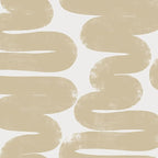 Tempaper x Bobby Berk Beige & White Wiggle Room Removable Peel and Stick by TempaperCo