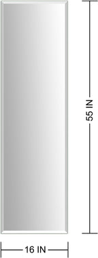Ruomeng Frameless Full Length Mirror - Image 4