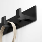 GWAAZXGZ Black Coat Rack Wall Mount - Image 6