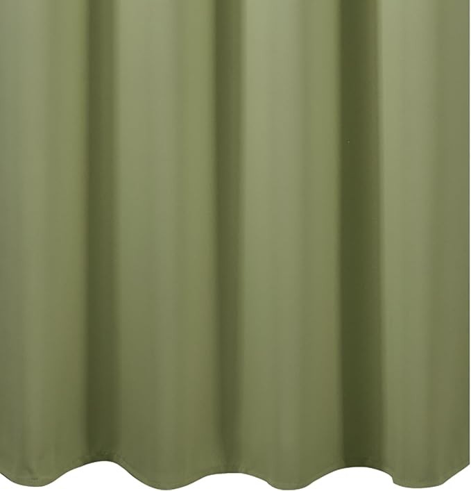 LEMOMO Blackout Curtains 52 x 90 inches Long Sage Green Curtains Set of 2 - Image 8