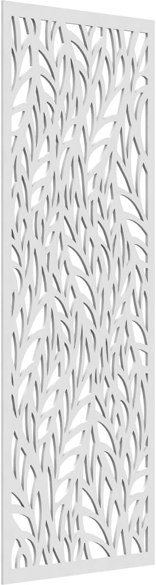 25 3/8"W x 64 3/8"H x 3/8"T Ortonville Decorative Fretwork Wall Panels in by EkenaMillwork