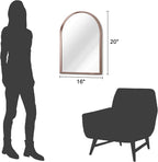 Arch Bathroom Mirror, Arched Vanity Wall Mirror Metal Frame Home Decor - Image 7