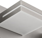 SineRise LED Modern Bathroom Vanity Light Fixtures, Brushed Nickel Modern - Image 4