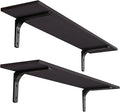 DINZI LVJ Long Wall Shelves, 39.4Inch Wall Mounted Shelves Set of 2, Extra by DINZILVJ