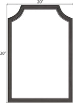 WallBeyond Scalloped Wood Mirror - Image 6