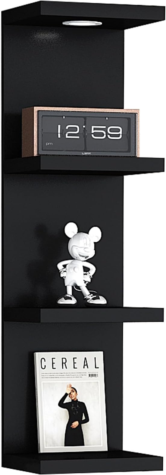 LitaEther Versatile 4 Tier Wall Shelf Unit, Display Floating Shelf by Shopnow