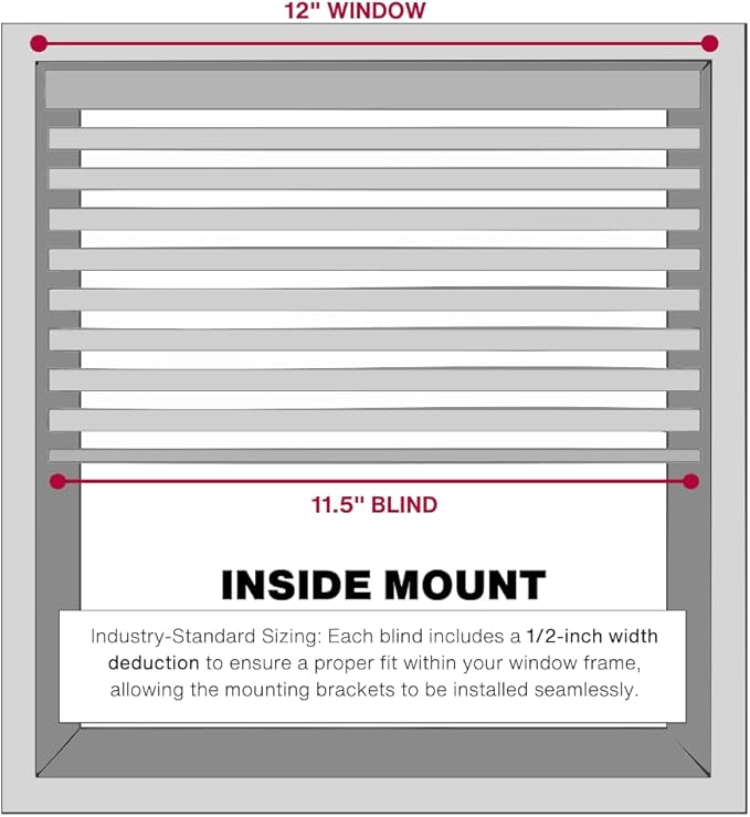 LOTUS & WINDOWARE Cordless Mini Blind, Window Blinds - Image 7
