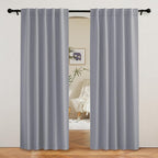 RYB HOME Blackout Curtains for Living Room, Privacy Thermal Insulating Window by RYBHOME