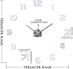 Extra Large Digital Wall Clock Decorative Battery Operated, Minimalist - Image 5