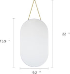 Oval Mirror, Oval Wall Mirror - Image 4