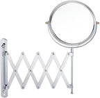Welllink 8Inch Max Wall Mounted Bathroom Mirror, 10X Magnification by WELLLINK