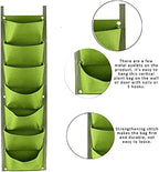 LITLANDSTAR Hanging Planter Bags, 2 Pack 7 Pocket Hanging Vertical Wall Planter - Image 4
