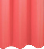 LEMOMO Coral Blackout Curtains 42 x 54 Inch Length Set of 2 Panels Grommet - Image 8