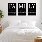 GUBIYU Black Family Home Wall Decor - Image 3