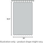 NICETOWN Room Divider Curtain Screen Partitions, Vertical Blind - Image 8