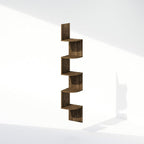 Furinno Rossi 5-Tier Floating Corner Shelf - Image 5