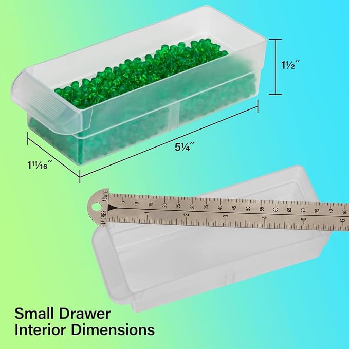 Akro-Mils 26-Drawer Plastic Drawer Storage Cabinet - Image 8