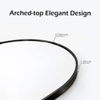 HARRITPURE Wall Mounted Mirror Arch Mirror - Image 4